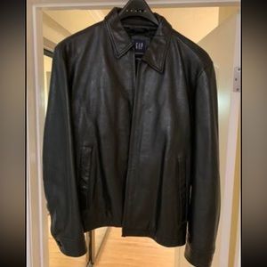 GAP Men's Medium Leather Jacket
